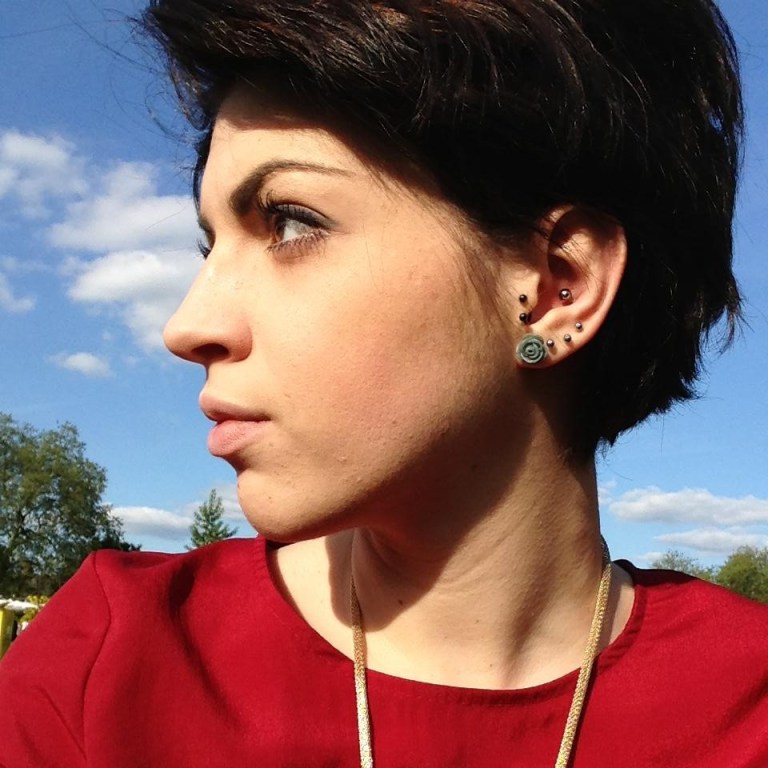 Conch Piercing & Tragus Piercing